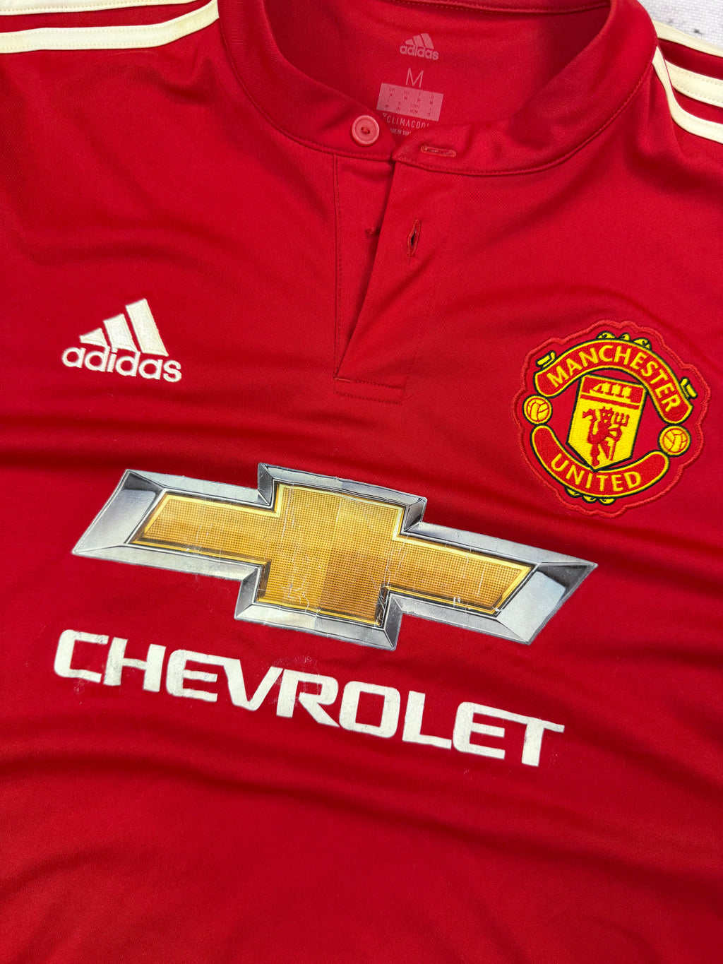 Manchester United Home Jersey 2015/16 Adidas ClimaCool M