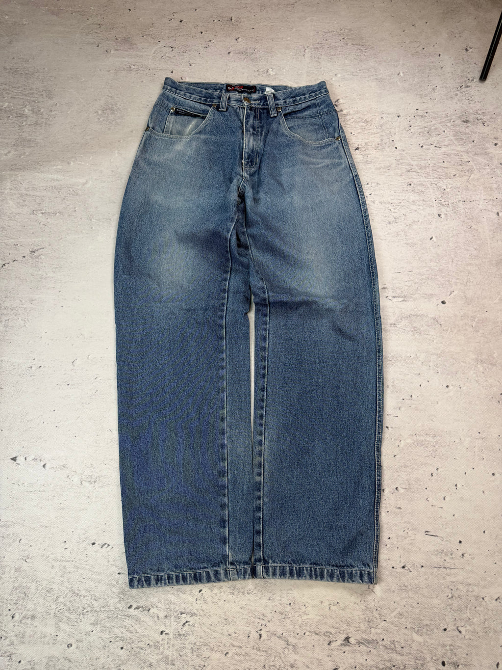 Southpole Baggy Jeans Vintage Y2K Light Wash Denim W31