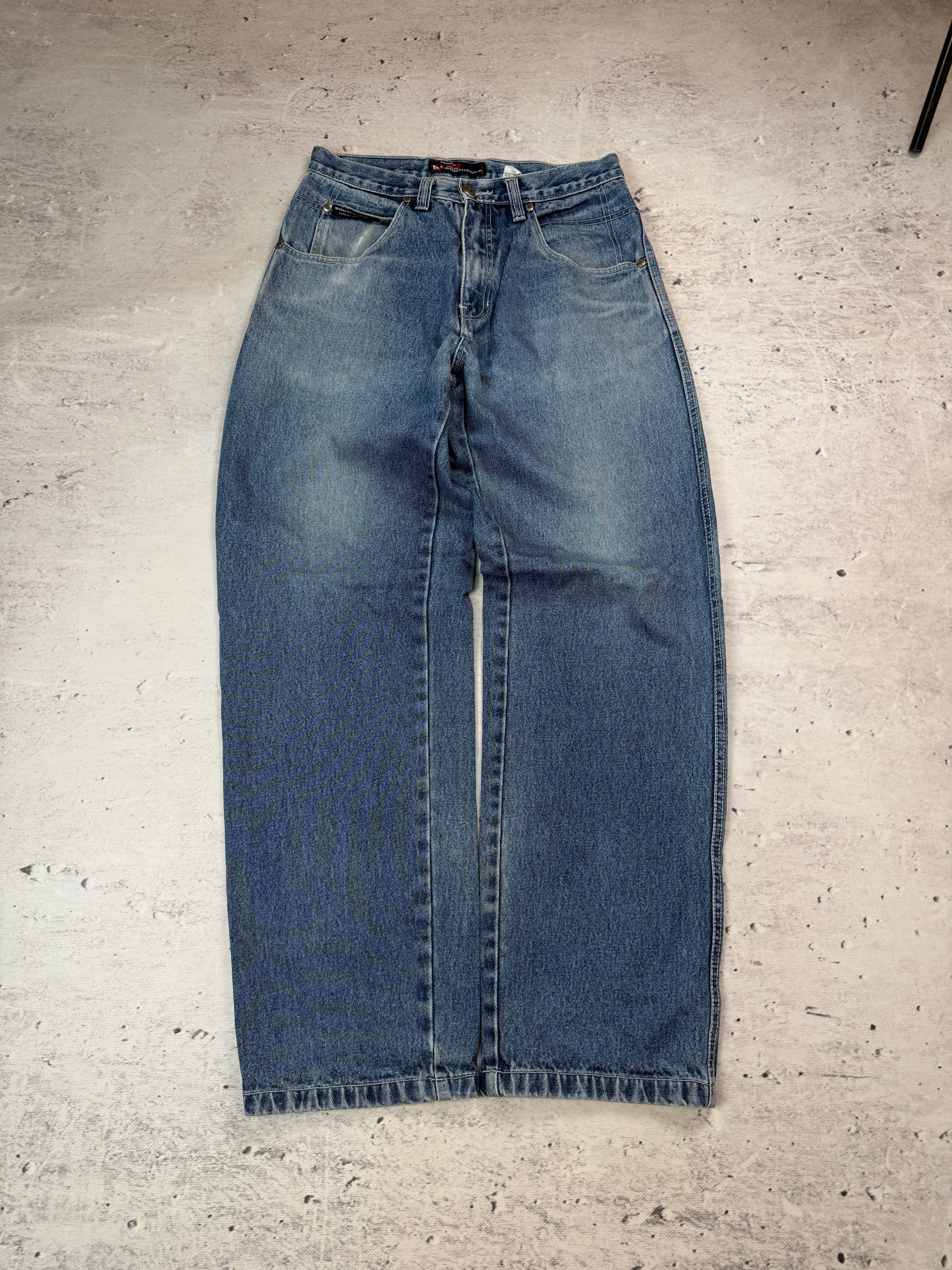 Southpole Baggy Jeans Vintage Y2K Light Wash Denim W31